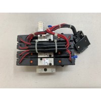 SMC VZ3240-5GS Valve block with 4 x VZ3240-5GS Sol...